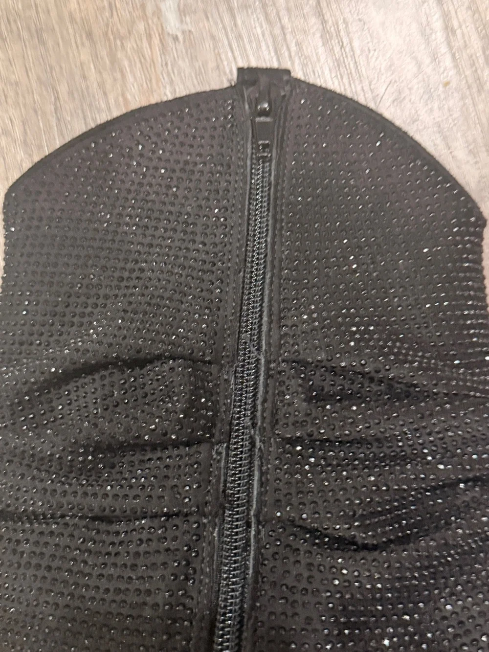 Steve Madden Black Embellished Mid-Calf Boots